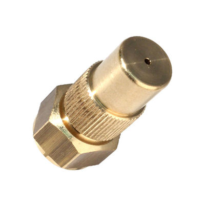Customized Lathe Machine Central Spare Brass Ra3.2 CNC Milling Parts