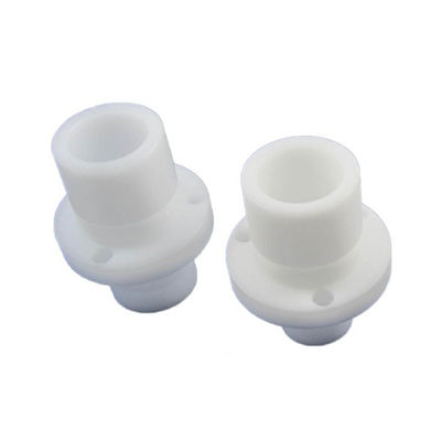White Acrylic Components Lathe Milling PVC CNC Machining Plastic Parts