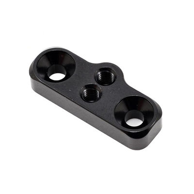 Machinery Spare Parts Anodized Black Ra3.2 CNC Precision Machining Parts