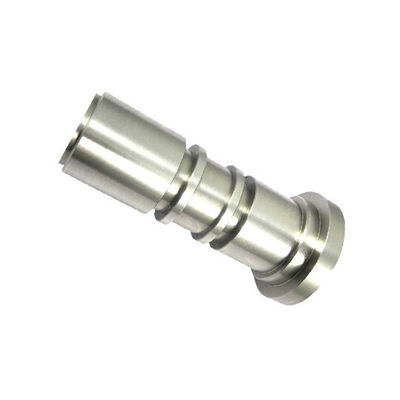 Rod Cnc Aluminum Machining Parts Ra0.4 With Turning