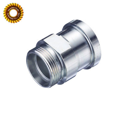 OEM Machining Suppressor Tubes Parts Ra1.1 CNC Stainless Steel Parts