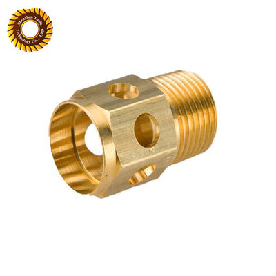 T5 Broaching  0.1mm Tolerance Brass Cnc Machining Part Ra3.2 Furniture