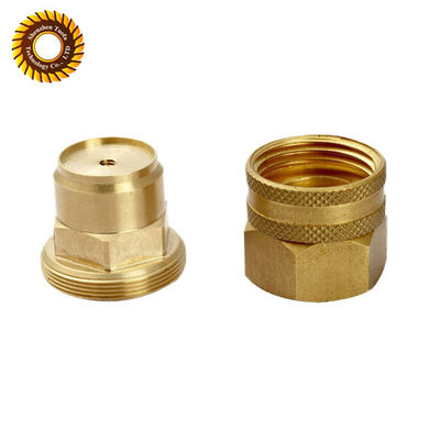 T5 Broaching  0.1mm Tolerance Brass Cnc Machining Part Ra3.2 Furniture