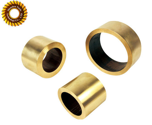 Ra1.6 Brass Plate Cnc Spare Parts 1000mm Length Lamp Instrument Tuofa