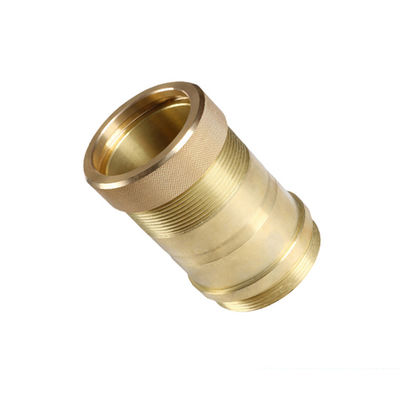 Ship Engine Brass CNC Turned Parts Polishing Sandblast Anodizing Surface Treatment