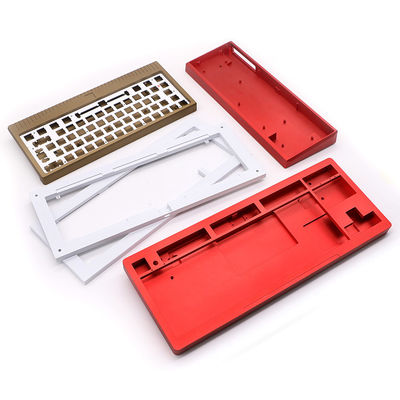 30mm Thickness CNC Fabrication Parts ANSI Al6061 Keyboard Case Laser Cutting