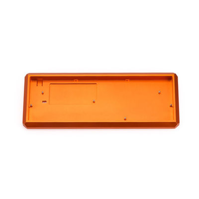 Sandblast Aluminum CNC Fabrication Parts Mechanical Keyboard 0.05mm Tolerance