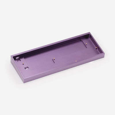 Anodized Aluminum Keyboard Component 6063 80mm Thickness