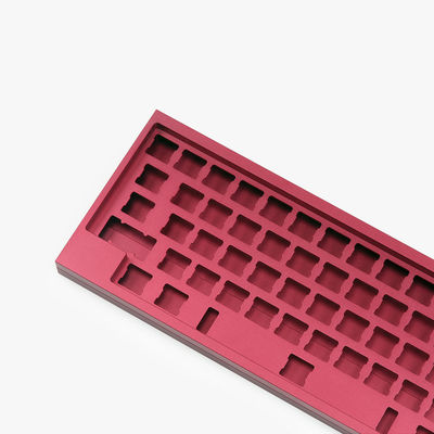 Ra1.6 Tolerance 0.1mm CNC Machined Parts 6063 Aluminum Keyboard Button