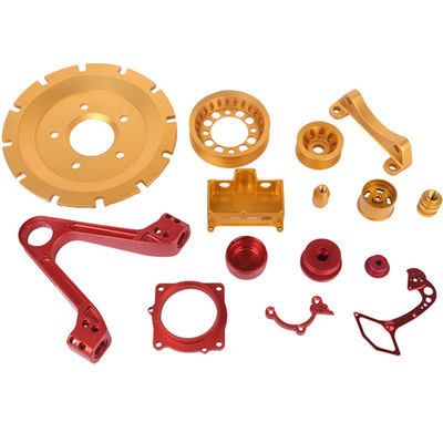 Custom Motorcycle Industrial Part Brushed CNC Turned Components