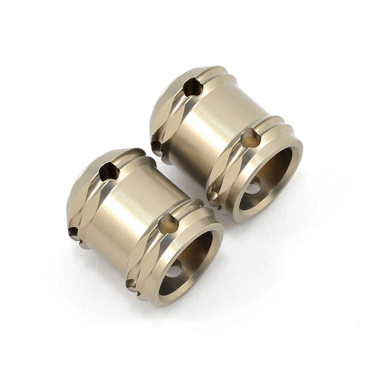 Precision Custom 0.05mm CNC Turned Components Concentric Knob Body Part