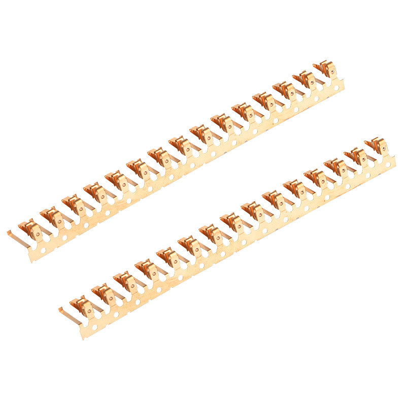 Brass Copper CNC Sheet Metal Fabrication For Electrinoic Terminals