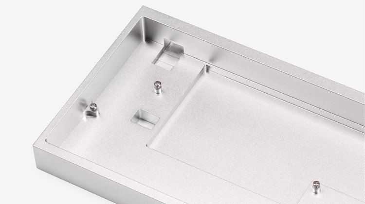 Keyboard Case Aluminum 6063 CNC Milling Service 1000mm Length